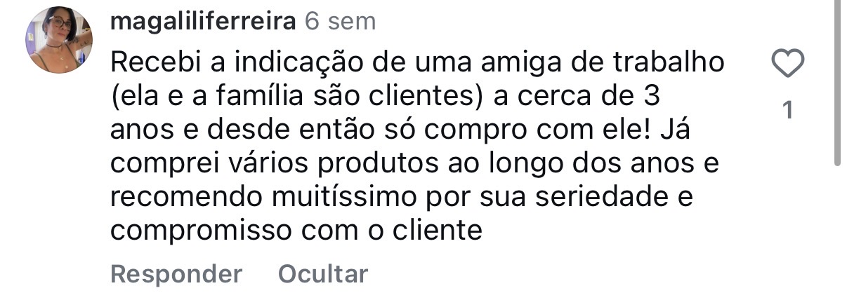 Depoimento cliente 3