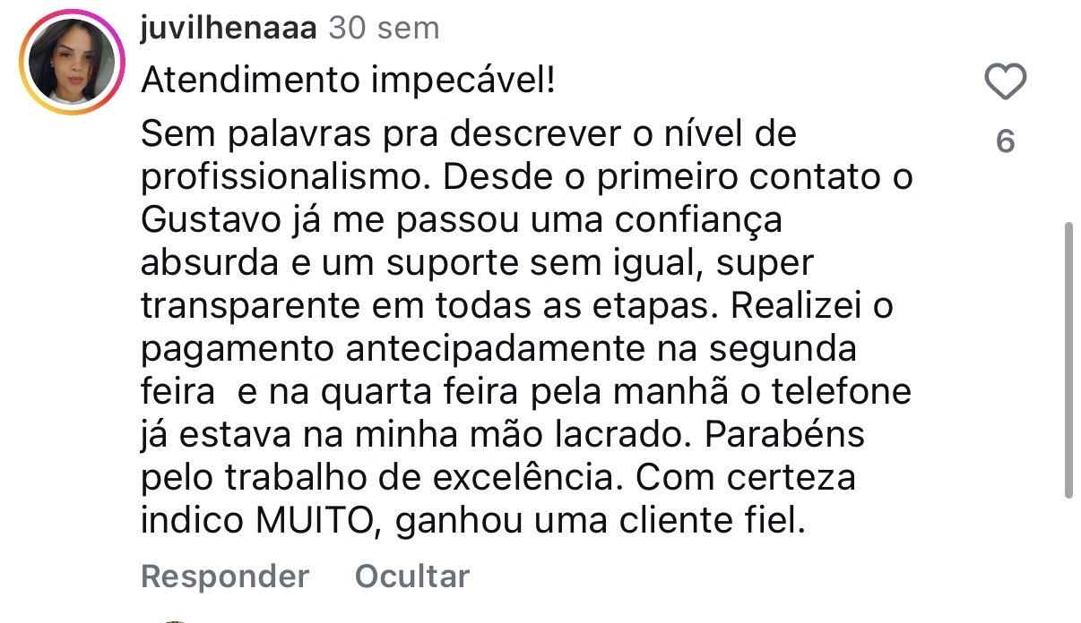 Depoimento cliente 4